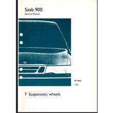 Saab 900 Suspension And Wheels Workshop Manual 1994 199320947 PDF