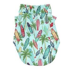 Hawaiian Camp Shirt - Surfboards and Palms X-Small