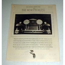 1930 Peerless Car Ad - NICE!