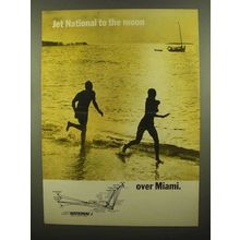1965 National Airlines Ad - the Moon