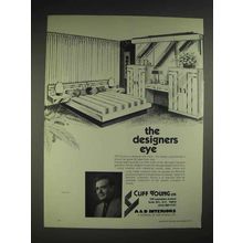 1977 Systems & Sections Collection Ad - Cliff Young