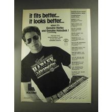 1992 Harley-Davidson Holoubek Clothing Ad - Fits Better