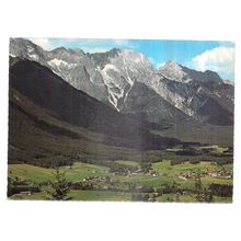 SONNENPLATEAU, OBSTEIG, TYROL, AUSTRIA used vintage postcard 1974 postmark #