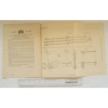 1891 Patent No. 14,980 sorting or sifting apparatus, Gustav Eisner, Hanau Maine