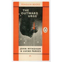 The Outward Urge John Wyndham 1962 Book Postcard