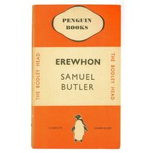 Erewhon Samuel Butler 1935 Science Fiction Book Postcard