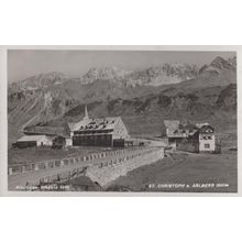 St Christoph Vorarlberg Tyrol Vintage Real Photo Postcard