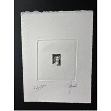 France Epreuve d'artiste projet Marianne Oiseau non retenu Lambert noir sans VF