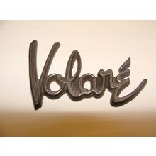 1976 1977 1978 PLYMOUTH VOLARE EMBLEM OEM STICK ON ADHESIVE BACK