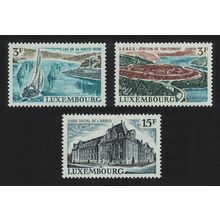 Luxembourg Man-made Landscapes 3v 1971 MNH SG#876-878 MI#832-834