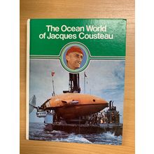 1975 "THE OCEAN WORLD OF JACQUES COUSTEAU OUTER AND INNER SPACE" HB BOOK (P4)