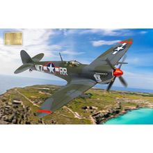 SPITFIRE MK.IXC MH656 WZ-RR "PORKY II" ROBERT CONNOR USAAF - CORGI AA29104 1/72