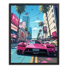 GTA VI Vice City Poster GTA Wall Art For Gaming Room GTA Print Gamer Gift (2) Po