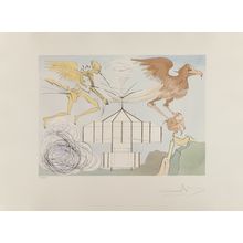 Salvador Dalí Homage à Leonardo da Vinci 1975 Picture 1 Poster Canvas Movie Film