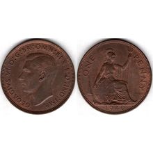 Great Britain. George VI. Penny 1940. dy23525