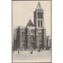 L'Abbaye, Saint-Denis, c.1910 - Lévy CPA LL50