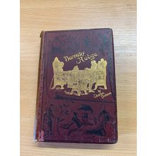 RARE* 1886 CHARLES DICKENS BARNABY RUDGE FICTION ILLUSTRATED HARDBACK BOOK (P4)