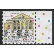 GER 1998 100pf '1100TH ANN OF WEIMAR' FINE USED (EBID54-605)