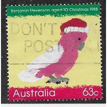 AUS 1988 63c 'CHRISTMAS ' FINE USED (EBID67-275)