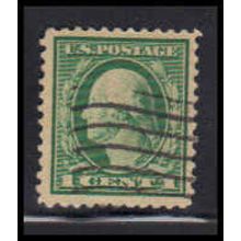 Used 498 1c George Washington Fine Plus K3850
