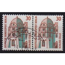 GERMANY BERLIN [1987] MiNr 0793 ( O/used ) [01] Sehenswürdigkeiten 2er