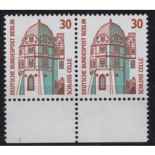 GERMANY BERLIN [1987] MiNr 0793 ( **/mnh ) [01] Sehenswürdigkeiten 2er