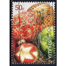 Australia 2008 Christmas - Baubles 50c Sheet Used