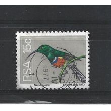 SouthAfrica.SG358 15c Greater Double-collared Sunbird.Fine Used.Sep25l