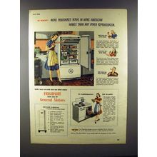 1948 Frigidaire Refrigerator, Range, Water Heater Ad