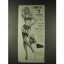 1978 Frederick's of Hollywood Ad - I Did It I'm Glad