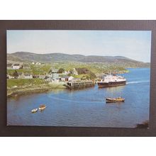 Car Ferry MV Hebrides at Tarbet, Harris Postcard