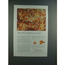 1952 Travelers Insurance Ad - w/ Mousefish!
