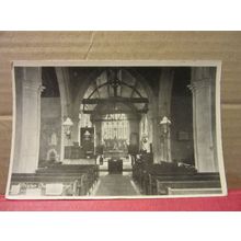 ALFRISTON CHURCH, SUSSEX.. unused vintage postcard RP =
