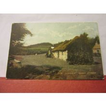 BACK STREET, OLD TARBERT, ARGYLL, SCOTLAND used antique postcard 1904 pm =