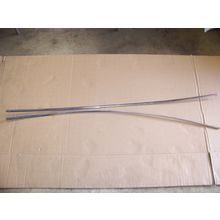 1968 PLYMOUTH BARRACUDA FORMULA S FASTBACK ROOF DRIP RAIL TRIM OEM