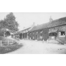 Old Post Office Church Place Pulborough Sussex Postcard