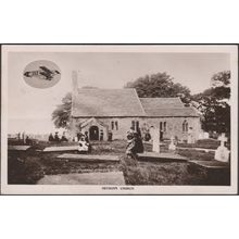 Heysham Church, Lancashire, c.1910s - West End Stores RP Postcard