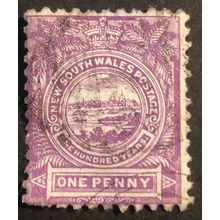 AUSTRALIAN STATES..-new south wales SG 253db USED 1d