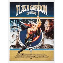 Flash Gordon (1980)_8 Movie Film Poster Canvas iconic design