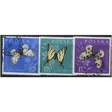 1961 3 different values - #133 cancelled