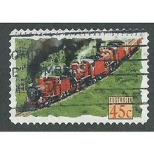 AUS 1993 45c (S/A) 'TRAINS- TASMANIAN CENTENARY SPECIAL' FINE USED (EBID35-769)