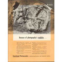 eastman kodak company 1947 photographys mobility fossil vintage ad