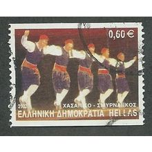 GRC 2002 60c 'TRADITIONAL DANCES' FINE USED (EBID43-309)