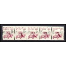 2125a 5.5c Star Route Truck Very Fine MNH Dry Gum PNC 1/5 X0497