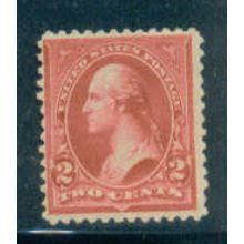 252 2c George Washington Just Clears MMH C1846