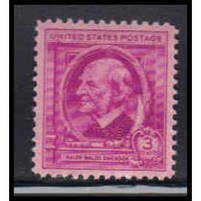 861 3c Ralph Emerson Fine Plus MNH KA2328