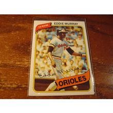 1980 Topps, EDDIE MURRAY, Orioles, #160,