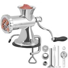 Manual Meat Grinder, 304 Stainless Steel Hand Meat Grinder with Suction Cup ...