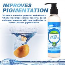Anal Bleach w Vitamin C and Aloe 6 oz CleanStream Bleaching Cream Clean Stream !