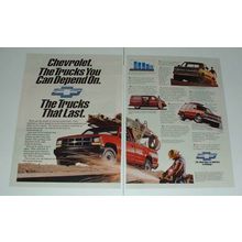 1992 Chevrolet Pickup, S-10, Astro, S-10 Blazer Ad!